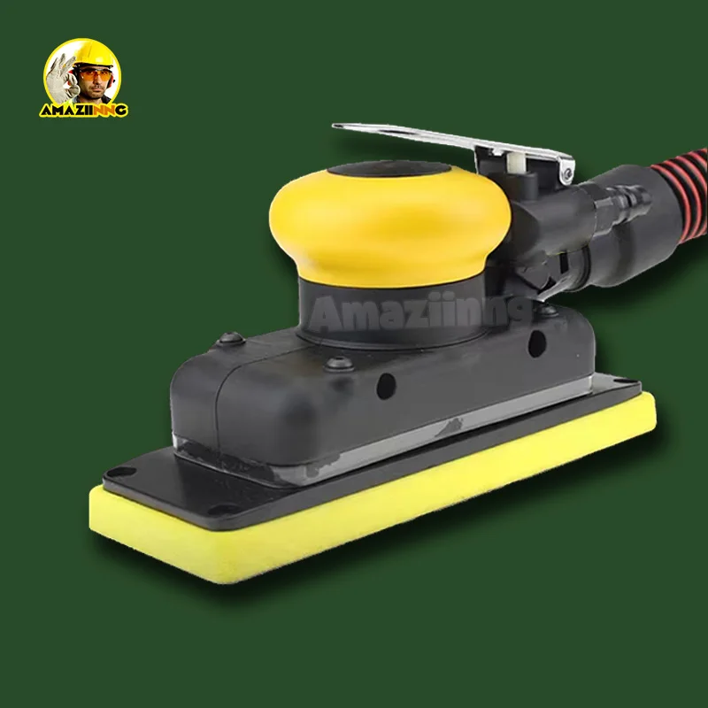Pneumatic Air Sander Polisher Tool 70x198mm Polishing Vacuum Orbital Palm Sanding Machine Grinder for Car Paint Rust Removal
Pneumatic Air Sander Polisher Tool 70x198mm Polishing Vacuum Orbital Palm Sanding Machine Grinder for Car Paint Rust Removal