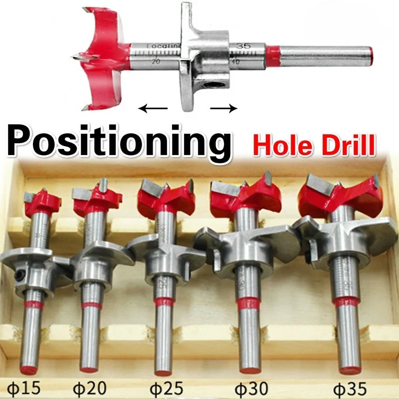 1-5Pcs Hinge Hole Opener Woodworking Carbide Drill Bits Set Positioning Hole Saw Kit Adjustable 15-35mm
1-5Pcs Hinge Hole Opener Woodworking Carbide Drill Bits Set Positioning Hole Saw Kit Adjustable 15-35mm