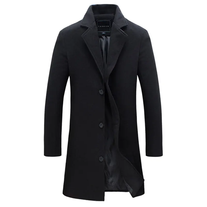 2022 Fashion Men Wool Blends Mens Casual Business Trench Coat Mens Leisure Overcoat Long Sleeve Solid Color Stylish Formal Coats
2022 Fashion Men Wool Blends Mens Casual Business Trench Coat Mens Leisure Overcoat Long Sleeve Solid Color Stylish Formal Coats