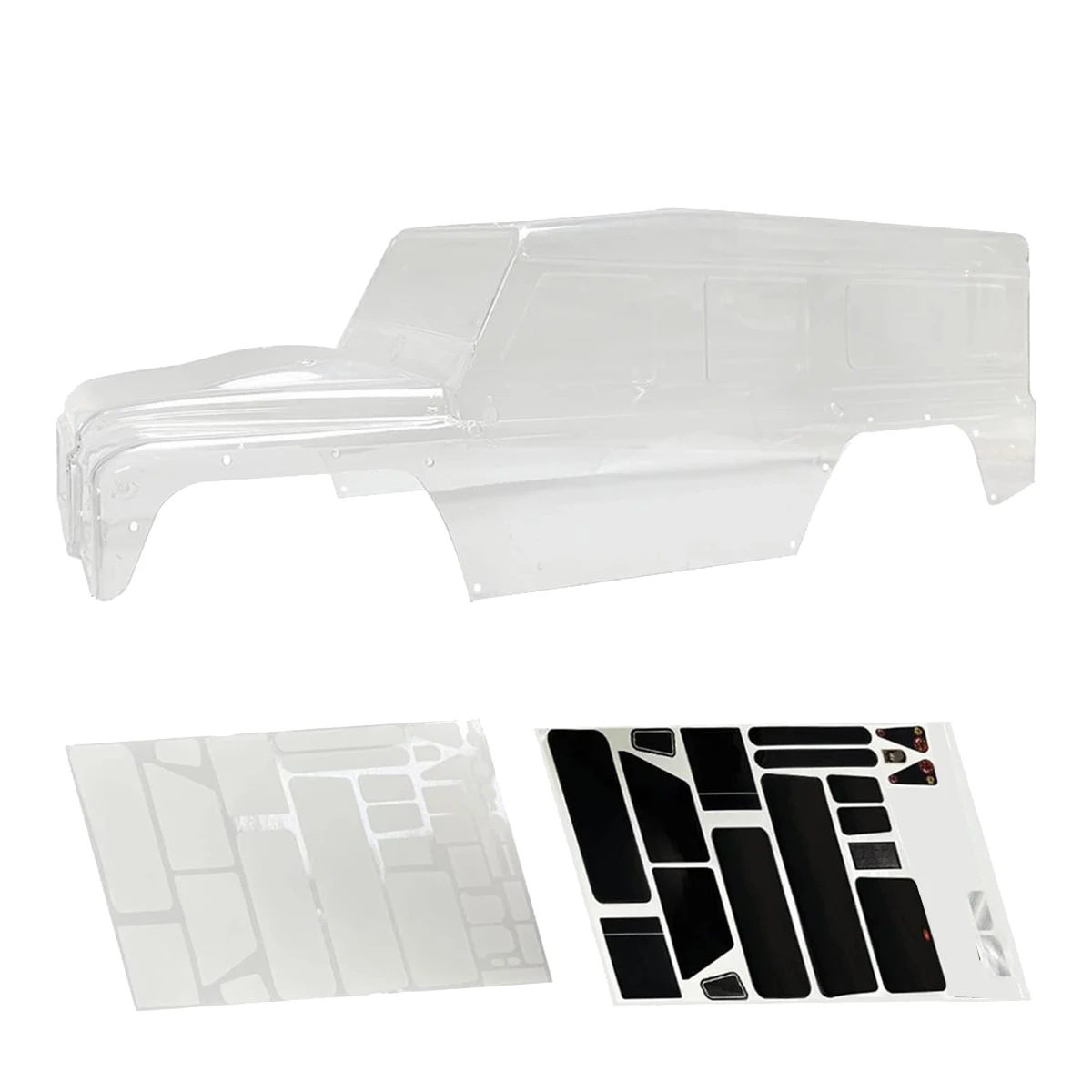 For Traxxas Trx4 Trx-4 Defender 82056-4 Pc Transparent 324mm Wheelbase Car Shell 1/10 Rc Crawler Car Car Shell Parts
For Traxxas Trx4 Trx-4 Defender 82056-4 Pc Transparent 324mm Wheelbase Car Shell 1/10 Rc Crawler Car Car Shell Parts