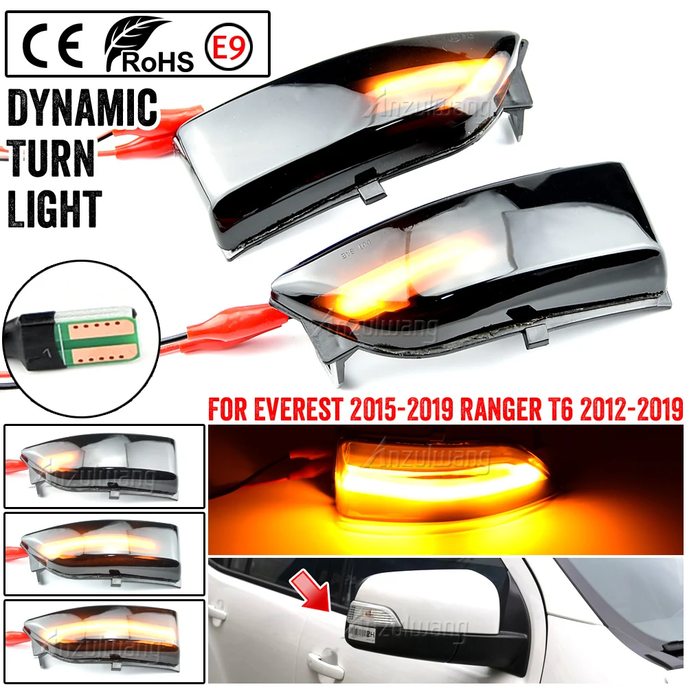 2pcs For Ford Ranger T6 2012-2019 Raptor Wildtrak LED Dynamic Turn Signal Blinker Sequential Side Mirror Indicator Light
2pcs For Ford Ranger T6 2012-2019 Raptor Wildtrak LED Dynamic Turn Signal Blinker Sequential Side Mirror Indicator Light