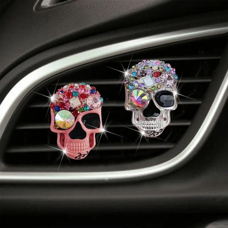 Skull Head Air Freshener Car Odor Eliminator Auto Fragrance Air Vent Clip For Vehicles Interior Automotive Perfume Decor clips
Skull Head Air Freshener Car Odor Eliminator Auto Fragrance Air Vent Clip For Vehicles Interior Automotive Perfume Decor clips