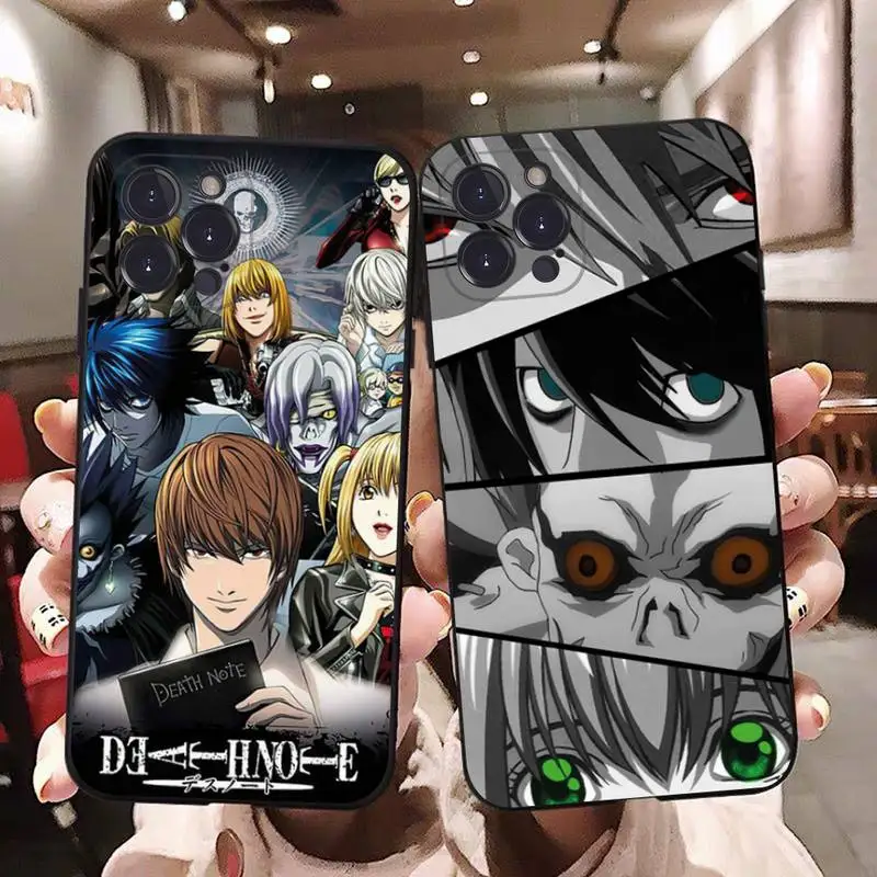 Anime Death Note Phone Case For iPhone 14 11 12 13 Mini Pro Max 8 7 6 6S Plus X SE 2020 XR XS Funda Case
Anime Death Note Phone Case For iPhone 14 11 12 13 Mini Pro Max 8 7 6 6S Plus X SE 2020 XR XS Funda Case