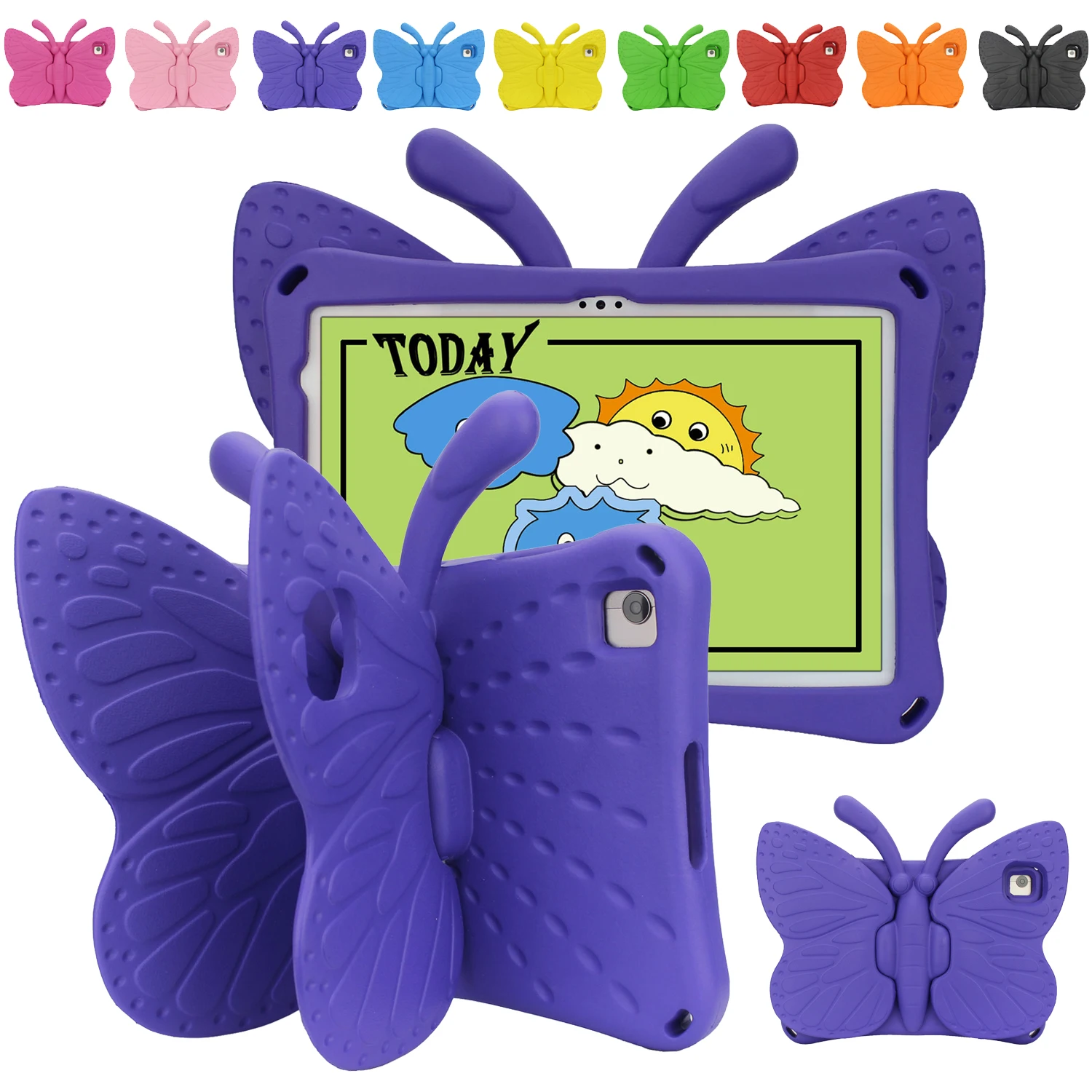 Kids EVA Cartoon Butterfly Case For Huawei MediaPad M6 8.4/M5 Lite 8.0/M3 M5 8.4/M3 Lite 8/T8 T3 Shockproof Stand Tablet Cover
Kids EVA Cartoon Butterfly Case For Huawei MediaPad M6 8.4/M5 Lite 8.0/M3 M5 8.4/M3 Lite 8/T8 T3 Shockproof Stand Tablet Cover