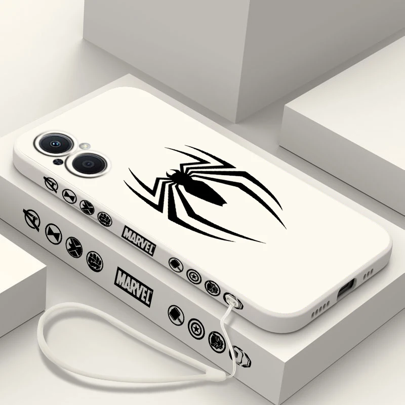 Marvel Spiderman venom Logo Phone Case For OPPO Find X5 X3 X2 Lite Pro Neo A5 A53 A94 4G 5G Liquid Left Rope Soft Cover
Marvel Spiderman venom Logo Phone Case For OPPO Find X5 X3 X2 Lite Pro Neo A5 A53 A94 4G 5G Liquid Left Rope Soft Cover