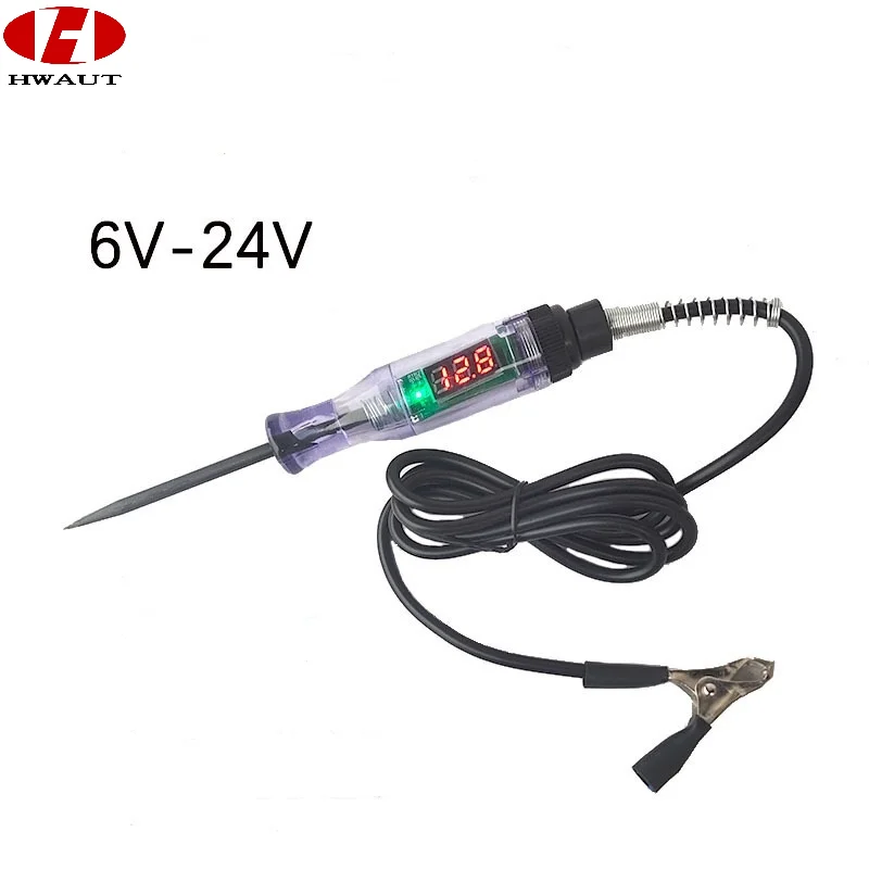 Car Automotive Circuit Tester Pen Auto Vehicle Gauge Digital Display Test Pen Light Universally Bulb Automobile Diagnostic Tools
Car Automotive Circuit Tester Pen Auto Vehicle Gauge Digital Display Test Pen Light Universally Bulb Automobile Diagnostic Tools