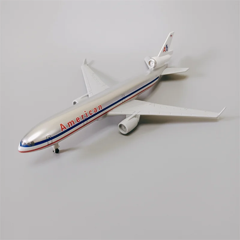 

NEW 20cm Alloy Metal Air USA American AA MD MD-11 Airways Diecast Airplane Model Plane Model Aircraft w Wheels Landing Gears