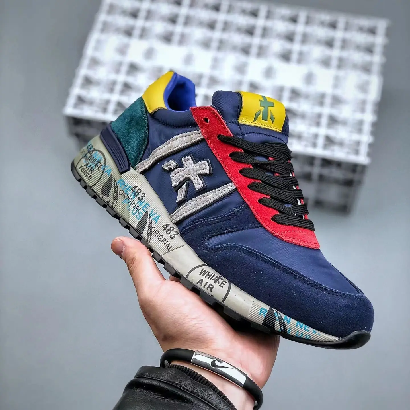 Men's PREMIATA Shoes Fashion Lightning Skateboard Running Shoes Breathable Casual Shoes Student Couple Outdoor Sneakers Eur40-45
Men's PREMIATA Shoes Fashion Lightning Skateboard Running Shoes Breathable Casual Shoes Student Couple Outdoor Sneakers Eur40-45