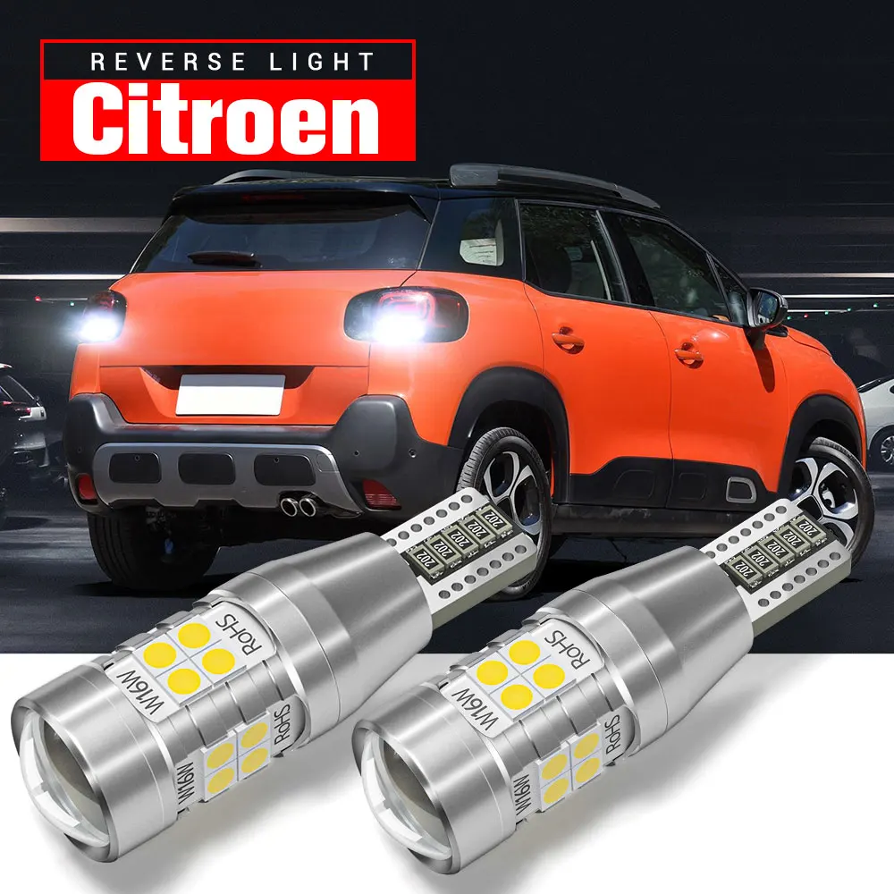 2pcs LED Reverse Light Lamp Backup Blub W16W T15 921 Canbus Error Free For Citroen C4 3 Cactus Grand Picasso 2 C5 Aircross
2pcs LED Reverse Light Lamp Backup Blub W16W T15 921 Canbus Error Free For Citroen C4 3 Cactus Grand Picasso 2 C5 Aircross