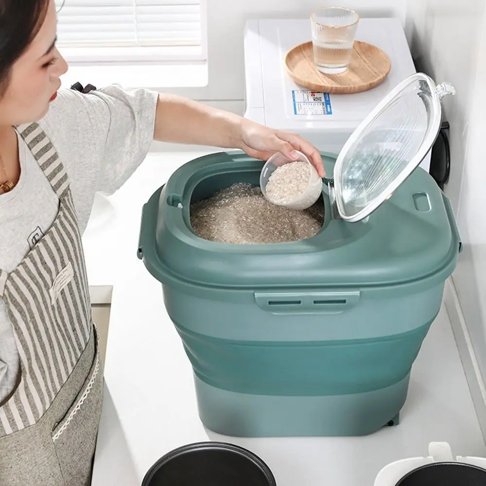 Sealed Bucket Kitchen Supplies Insect-Proof Food Organizer Rice Bucket Cereal Dispenser Tank Food Store Box
Sealed Bucket Kitchen Supplies Insect-Proof Food Organizer Rice Bucket Cereal Dispenser Tank Food Store Box