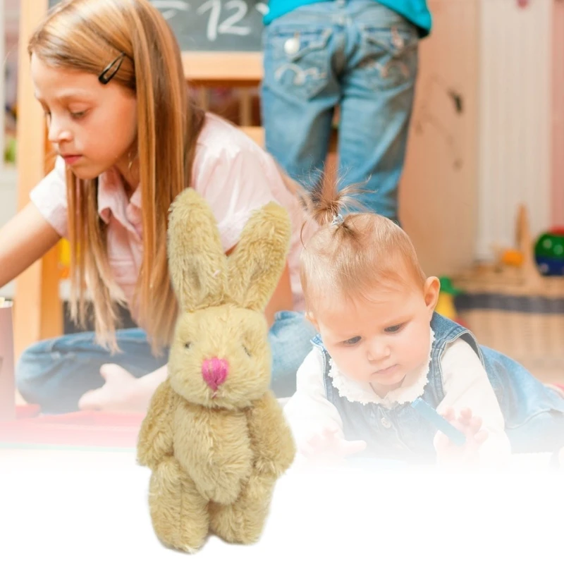 6cm Stuffed Rabbits Realistic Mini Plush Doll Soft Cotton Bunny for Dollhouse Dropshipping
6cm Stuffed Rabbits Realistic Mini Plush Doll Soft Cotton Bunny for Dollhouse Dropshipping