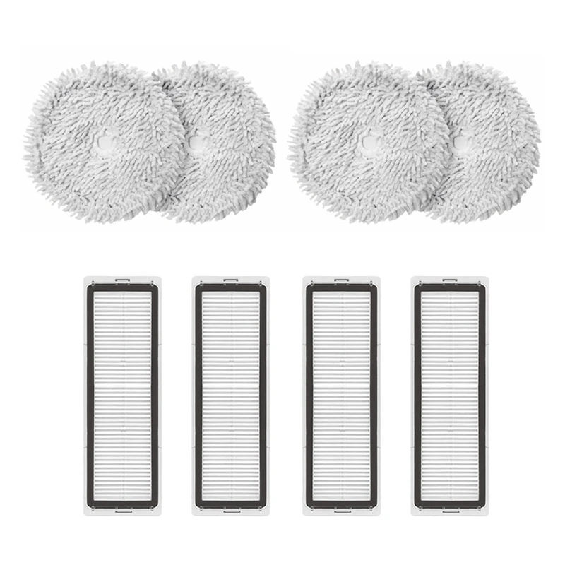 8Pcs Washable Hepa Filter Mop Rag Cloth Replacement For Xiaomi Dreame Bot W10 Self-Cleaning Robot Vacuum Spare Parts
8Pcs Washable Hepa Filter Mop Rag Cloth Replacement For Xiaomi Dreame Bot W10 Self-Cleaning Robot Vacuum Spare Parts