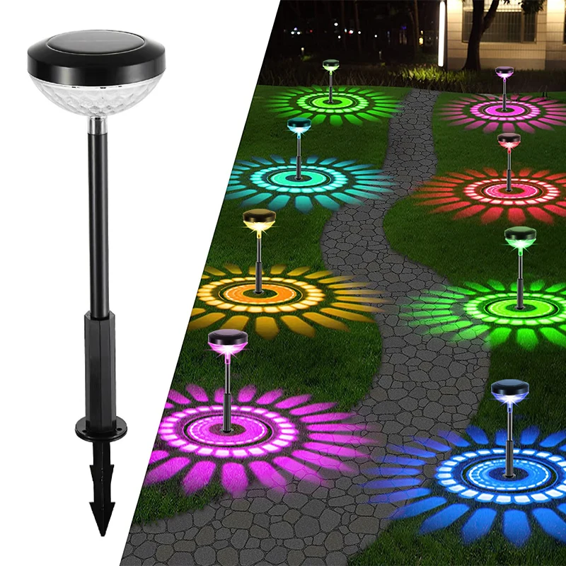 RGB Solar Color Changing Garden Lights Outdoor LED Light Waterproof Lawn Pathway Lamp For Garden Decor Landscape Lighting
RGB Solar Color Changing Garden Lights Outdoor LED Light Waterproof Lawn Pathway Lamp For Garden Decor Landscape Lighting