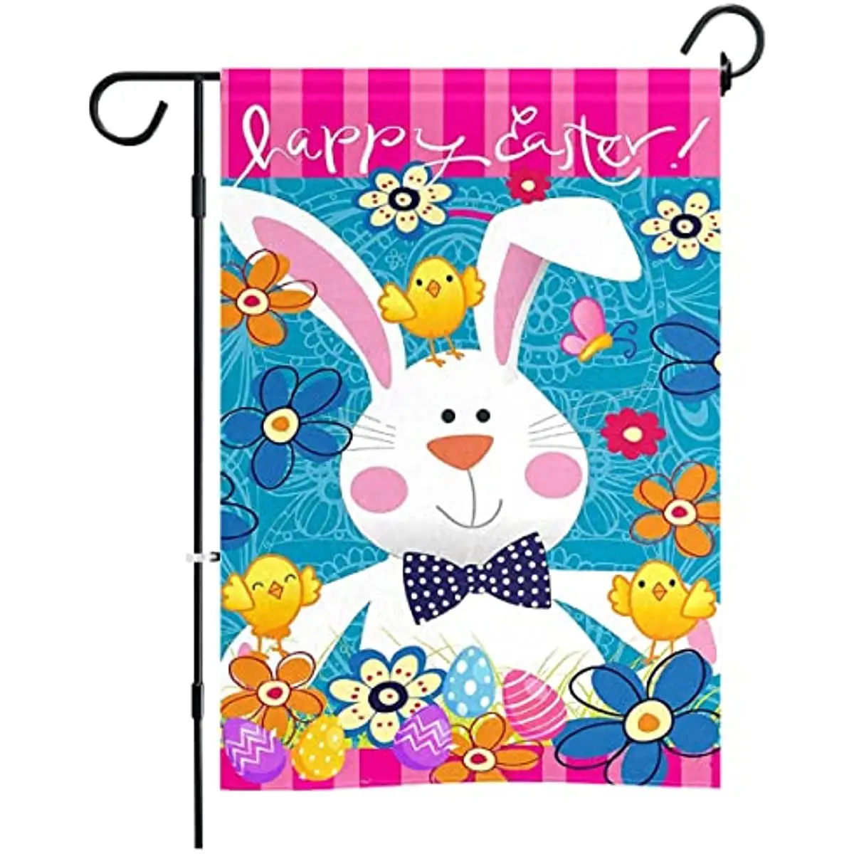 Spring Easter Bunny Garden Flag Double Sided 12x18 Inch Polyester Double Sided Easter Yard Spring Garden Flag Yard Decoration
Spring Easter Bunny Garden Flag Double Sided 12x18 Inch Polyester Double Sided Easter Yard Spring Garden Flag Yard Decoration