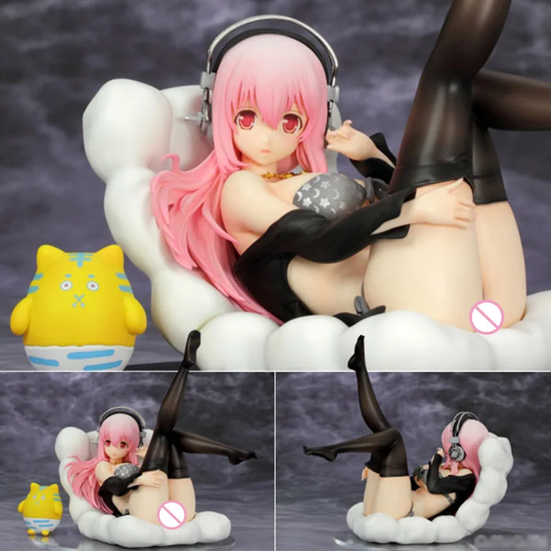 Super Sonico Anime Figure Pvc Action Figurine Supersonico Lying Position Sofa Earphone Sexy Girl Collectible Model Doll Toy Gift
Super Sonico Anime Figure Pvc Action Figurine Supersonico Lying Position Sofa Earphone Sexy Girl Collectible Model Doll Toy Gift