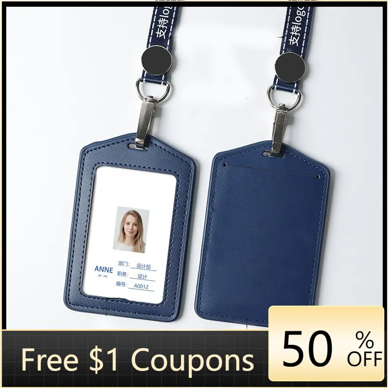 Work Id Card Holder Sleeve Document Card Holders for Men Women with Lanyard Double-sided Card & ID Holders Unisex
Work Id Card Holder Sleeve Document Card Holders for Men Women with Lanyard Double-sided Card & ID Holders Unisex