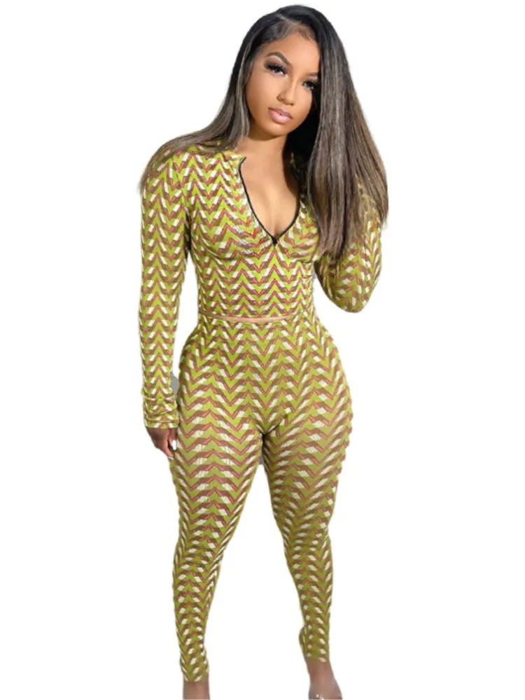Two Piece Tracksuit Set Women Zipper Crop Tops And Pencil Pant Suits Sets Spring Autumn Fashion Print Sporty Skinny Sexy Outfits
Two Piece Tracksuit Set Women Zipper Crop Tops And Pencil Pant Suits Sets Spring Autumn Fashion Print Sporty Skinny Sexy Outfits