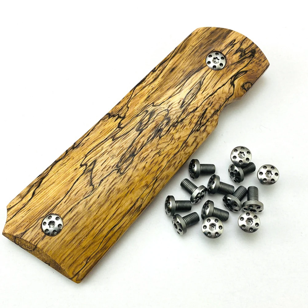 4 Pcs T8 Torx Key Screws 416 Stainless Steel 1911 Heavy Duty Handle Grips Screws With T8 Torx Key For Turning Tools
4 Pcs T8 Torx Key Screws 416 Stainless Steel 1911 Heavy Duty Handle Grips Screws With T8 Torx Key For Turning Tools