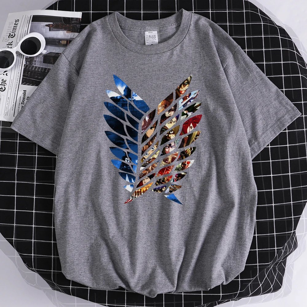 Attack On Titan Anime Beautiful Printed Men T Shirts Anime Brand Tshirts Home Sports Short Sleeve Fashion Vintage Male T Shirts 
Attack On Titan Anime Beautiful Printed Men T Shirts Anime Brand Tshirts Home Sports Short Sleeve Fashion Vintage Male T Shirts