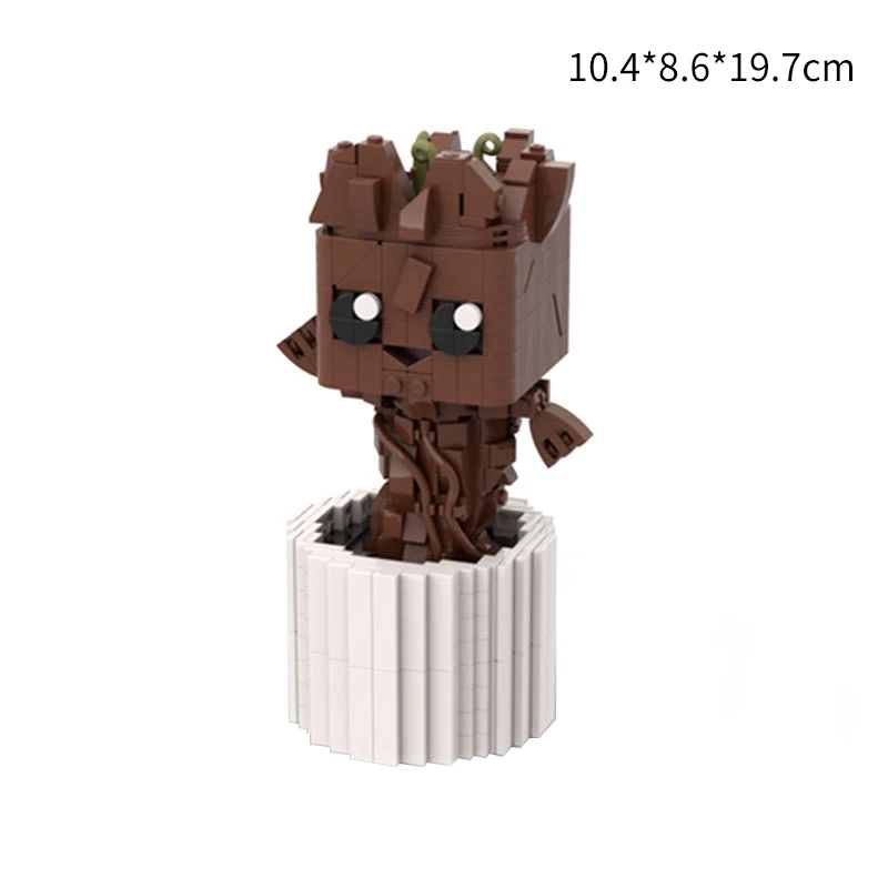 Конструктор Moc Brickheadz с изображением дерева, Сборная модель, аниме экшн-фигурка, персонаж из фильма, кирпичи, игрушка для детей, подарки
Конструктор Moc Brickheadz с изображением дерева, Сборная модель, аниме экшн-фигурка, персонаж из фильма, кирпичи, игрушка для детей, подарки