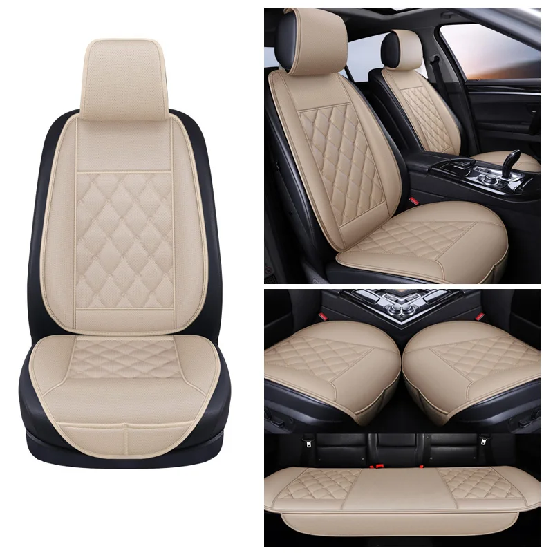 Waterproof Leather Car Seat Cover Protector Mat Universal Front Rear With Backret Breathable Van Auto Seat Cushion Protector Pad
Waterproof Leather Car Seat Cover Protector Mat Universal Front Rear With Backret Breathable Van Auto Seat Cushion Protector Pad