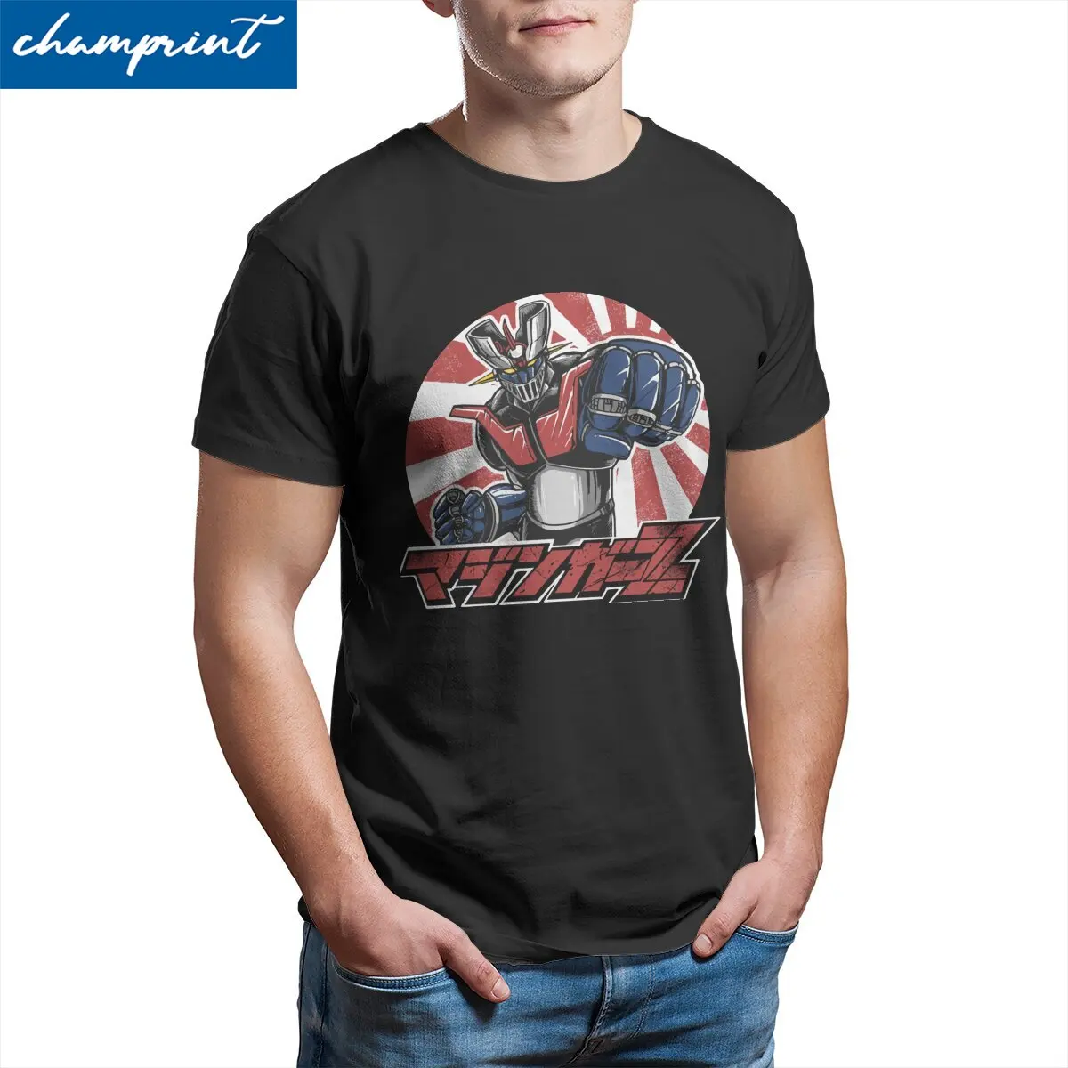 Men Mazinger Z Grendizer Goldorak Actarus T Shirt Robot Anime Cotton Clothes Vintage Short Sleeve Tees Original T-Shirts 
Men Mazinger Z Grendizer Goldorak Actarus T Shirt Robot Anime Cotton Clothes Vintage Short Sleeve Tees Original T-Shirts