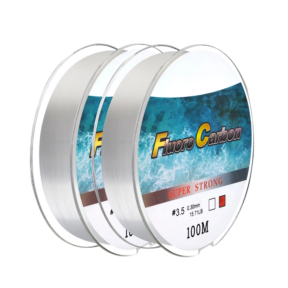 100M 4-34LB Fishing Line Leader Carbon Coating Fly Fishing Line Anti-bite Wear-resistant Fluorocarbon Carp Fishing Line
100M 4-34LB Fishing Line Leader Carbon Coating Fly Fishing Line Anti-bite Wear-resistant Fluorocarbon Carp Fishing Line