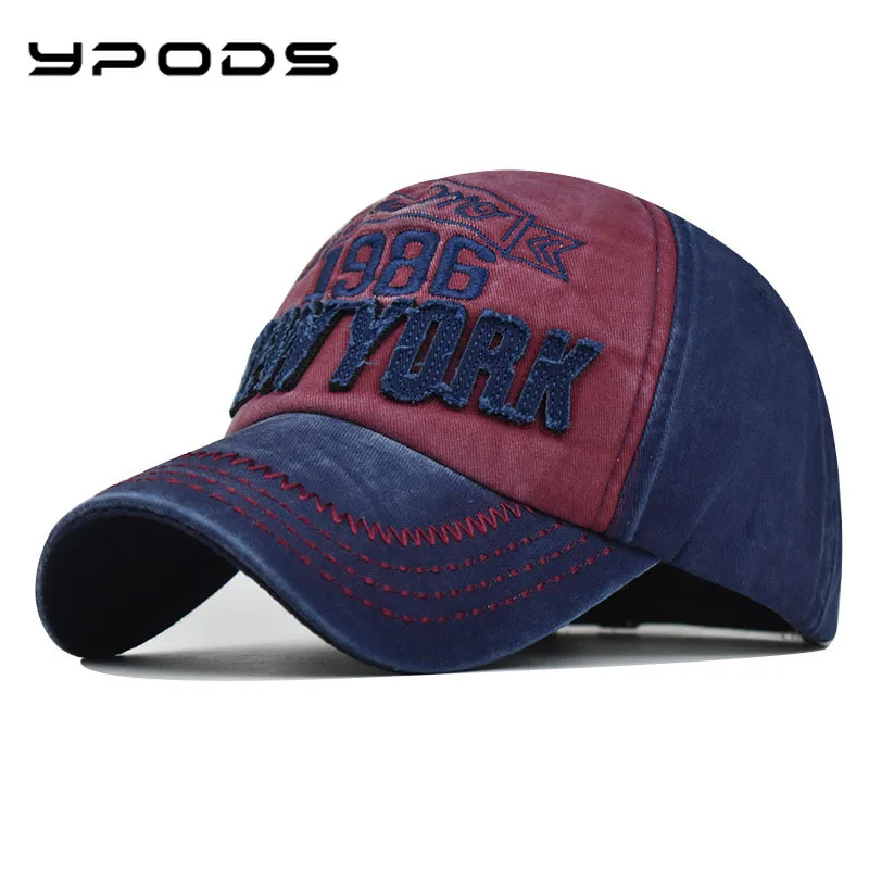 New NEW YORK Letter Big Embroidered Baseball Cap Old Cotton Does Not Fade Outdoor Peaked Cap
New NEW YORK Letter Big Embroidered Baseball Cap Old Cotton Does Not Fade Outdoor Peaked Cap