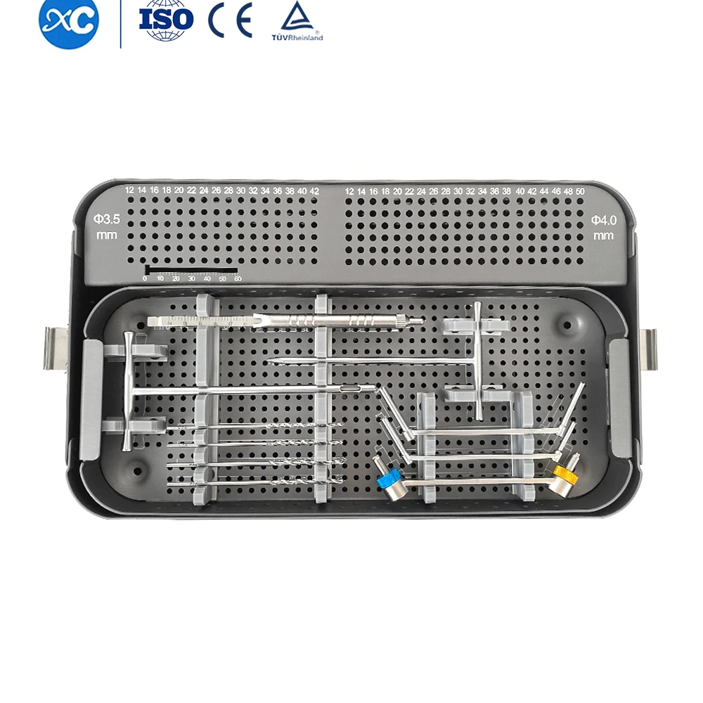 XC Medico Orthopaedic Traumatology - Surgery Intrumento Para Placas de Fractura Small Fragment Instrument Set
XC Medico Orthopaedic Traumatology - Surgery Intrumento Para Placas de Fractura Small Fragment Instrument Set