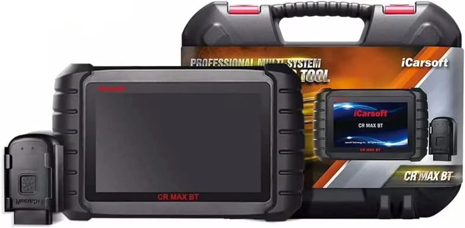 Max BT Bluetooth - Professional Multibrand Automotive Diagnostic Scanner - Read/Erase Faults Codes - Reset Oil Service - Coding
Max BT Bluetooth - Professional Multibrand Automotive Diagnostic Scanner - Read/Erase Faults Codes - Reset Oil Service - Coding