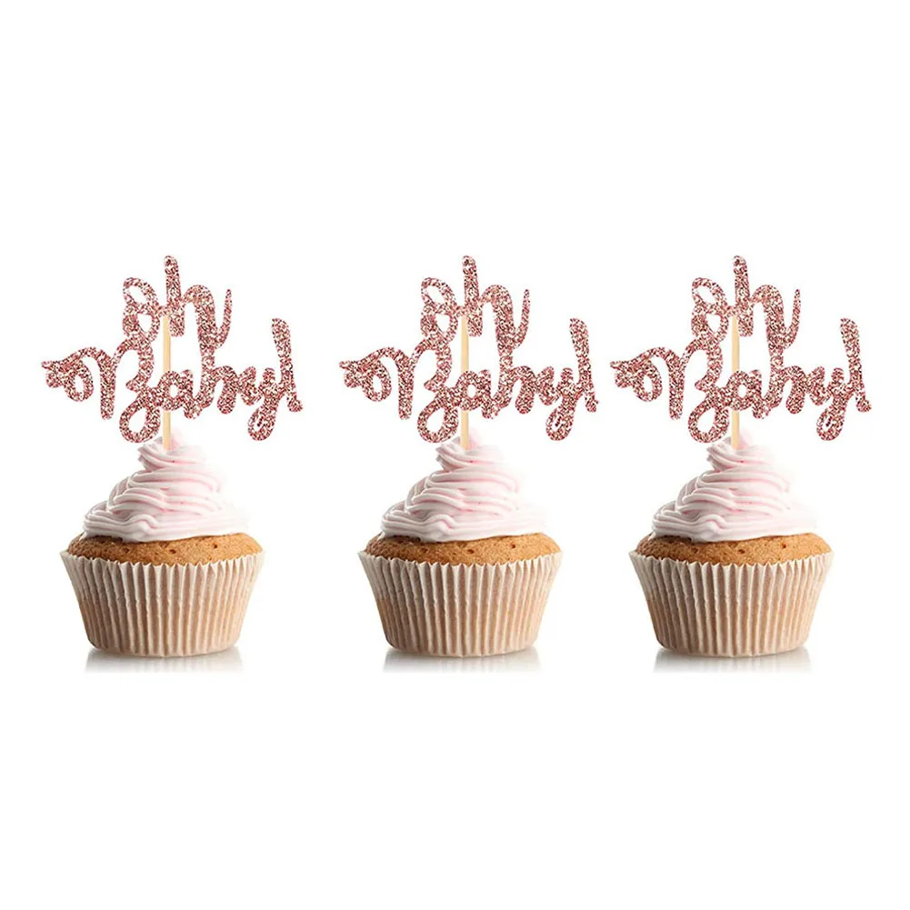 Gold Pink Acrylic "Oh Baby" Happy Birthday Cake Topper Wedding Bride Party Decoration Dessert Baking Supplies lovely Gifts
Gold Pink Acrylic "Oh Baby" Happy Birthday Cake Topper Wedding Bride Party Decoration Dessert Baking Supplies lovely Gifts