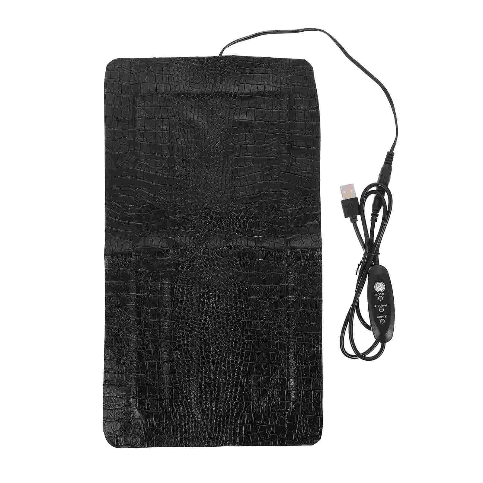 Dog Bed USB Heating Pad Pet Blanket 19X34CM Cushion Mat Black Material Supply
Dog Bed USB Heating Pad Pet Blanket 19X34CM Cushion Mat Black Material Supply