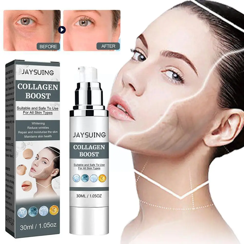 30ml Collagen Boost Serum Anti-aging Dark Spot Corrector Face Skin Women Care Skin Women Care Cream Wrinkle H2Y0
30ml Collagen Boost Serum Anti-aging Dark Spot Corrector Face Skin Women Care Skin Women Care Cream Wrinkle H2Y0