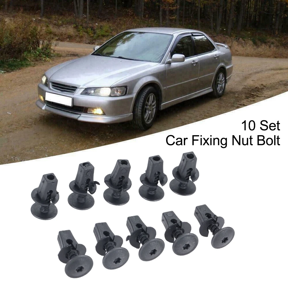 None Retainer Clip Screw Bolt Car Truck 10 Sets Black Car Parts Exterior Accessories Fastener Fender Clip Nylon
None Retainer Clip Screw Bolt Car Truck 10 Sets Black Car Parts Exterior Accessories Fastener Fender Clip Nylon