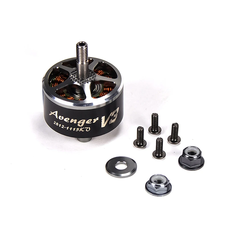 Brotherhobby Avenger 2812 V3 900KV 1115KV 5-8S Brushless Motor for RC Multirotor X-Class FPV Long Range Cinelifter Drones
Brotherhobby Avenger 2812 V3 900KV 1115KV 5-8S Brushless Motor for RC Multirotor X-Class FPV Long Range Cinelifter Drones