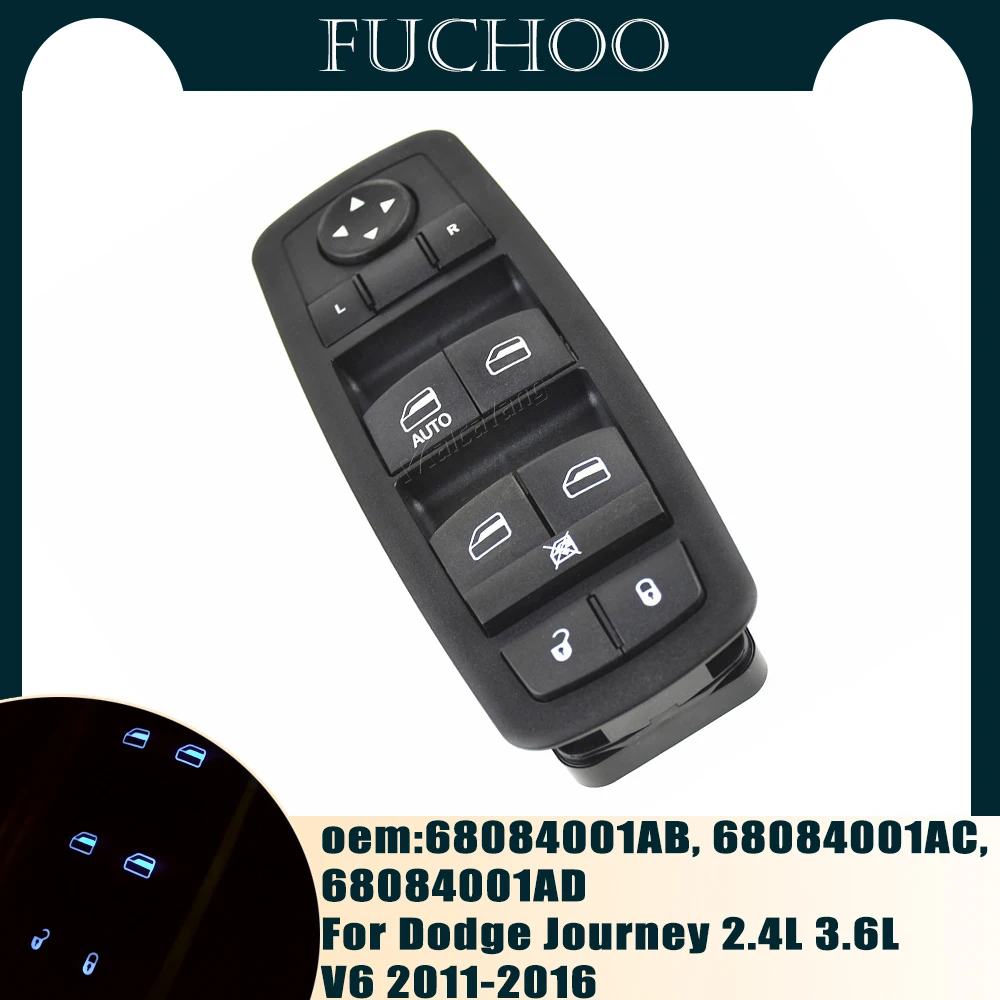 Hight Quality Electric Control Power Master Window Switch For Dodge Journey 2.4L 3.6L V6 2011-2016 68084001AB
Hight Quality Electric Control Power Master Window Switch For Dodge Journey 2.4L 3.6L V6 2011-2016 68084001AB