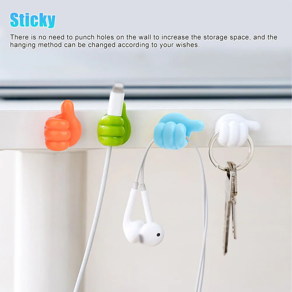 20pcs Creative Thumb Shape Self Adhesive Hooks Multifunctional Wall Traceless PVC Hooks Home Kitchen Bathroom Gadgets
20pcs Creative Thumb Shape Self Adhesive Hooks Multifunctional Wall Traceless PVC Hooks Home Kitchen Bathroom Gadgets