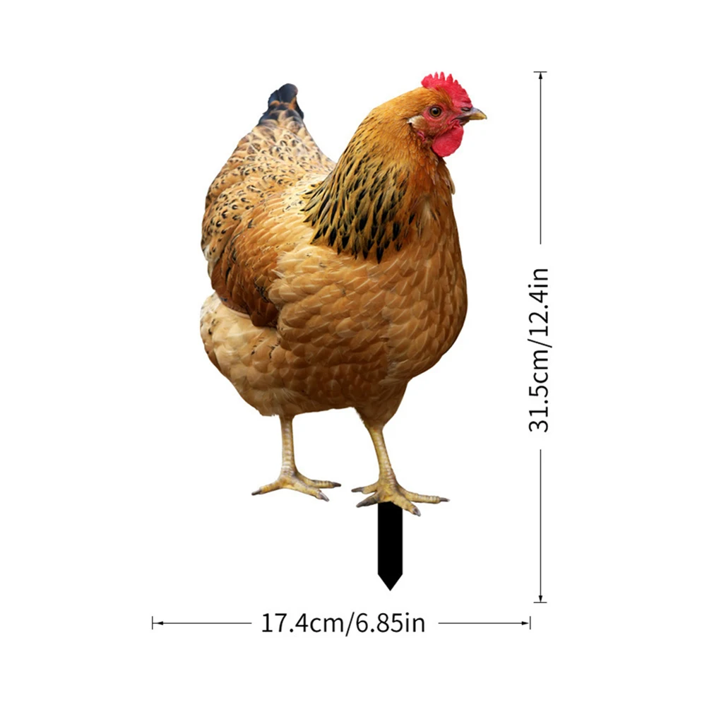 2pc Garden Ornaments Acrylic Chicken Yard Art Garden Statues Backyard Lawn Stakes Plastic Hen Yard Decor Creative Outdoor Garden
2pc Garden Ornaments Acrylic Chicken Yard Art Garden Statues Backyard Lawn Stakes Plastic Hen Yard Decor Creative Outdoor Garden