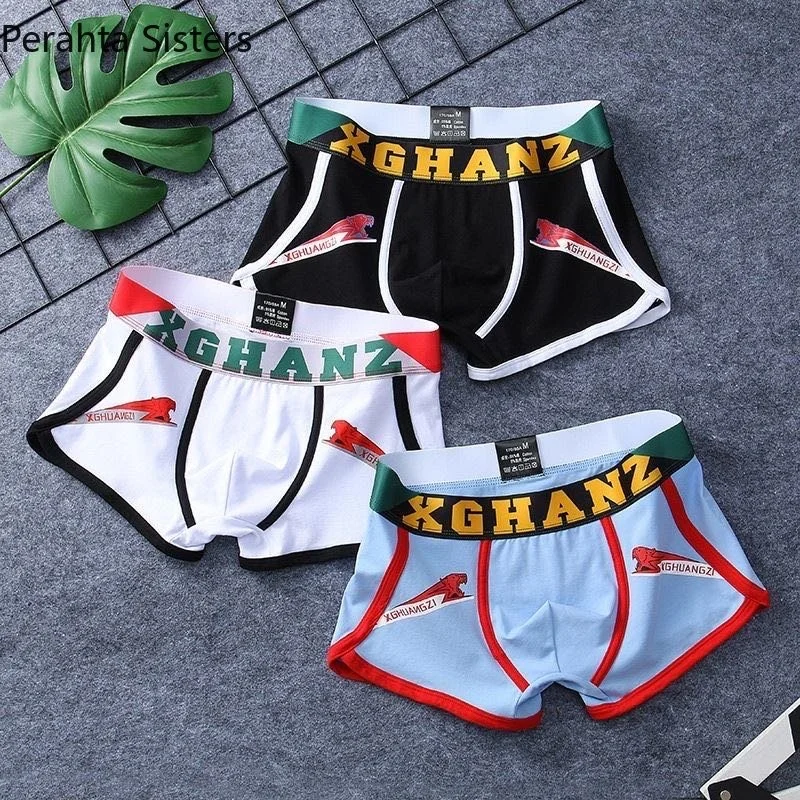 Men Underwear Boxer 3Pcs/Lot Comfortable Cotton Panties Shorts Men's Personality Design Breathable Underpants Hombre Boxers
Men Underwear Boxer 3Pcs/Lot Comfortable Cotton Panties Shorts Men's Personality Design Breathable Underpants Hombre Boxers