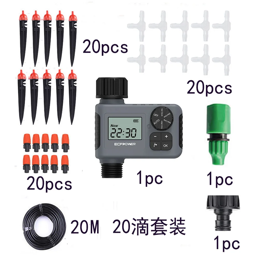Intelligent Irrigation Timer Outdoor Garden Watering Automatic Control Watering Valve Gardening Irrigation Watering Device
Intelligent Irrigation Timer Outdoor Garden Watering Automatic Control Watering Valve Gardening Irrigation Watering Device