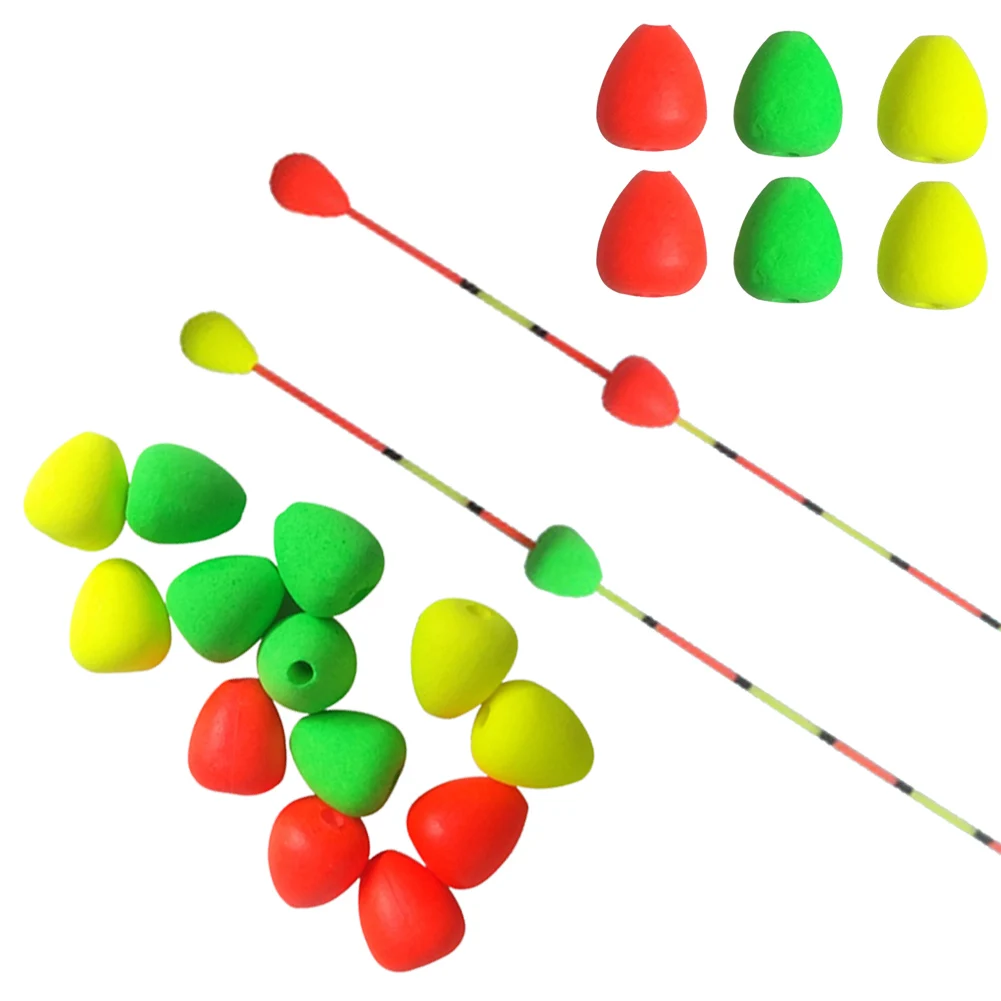 10/50/100pcs Float Eye-Catching Beans Bobber Indicator Visualable Up & Down Bead Float Tail Eye-catching Beans Moveable Float
10/50/100pcs Float Eye-Catching Beans Bobber Indicator Visualable Up & Down Bead Float Tail Eye-catching Beans Moveable Float