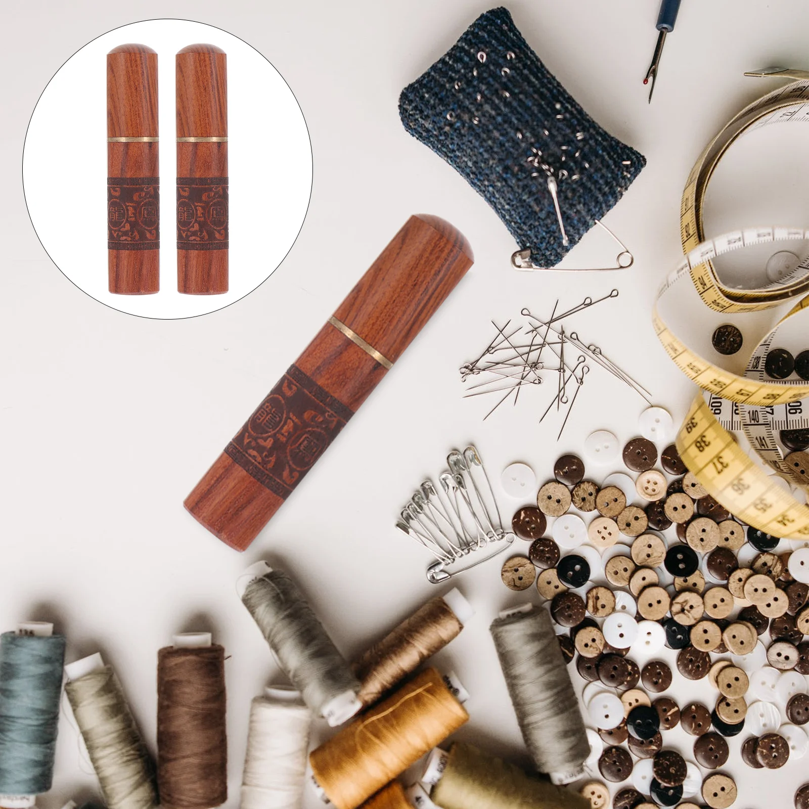 Needle Sewing Box Holder Wooden Case Needles Storage Container Carrying Tube Travel Accessories Tubes Kits Threading Embroidery
Needle Sewing Box Holder Wooden Case Needles Storage Container Carrying Tube Travel Accessories Tubes Kits Threading Embroidery