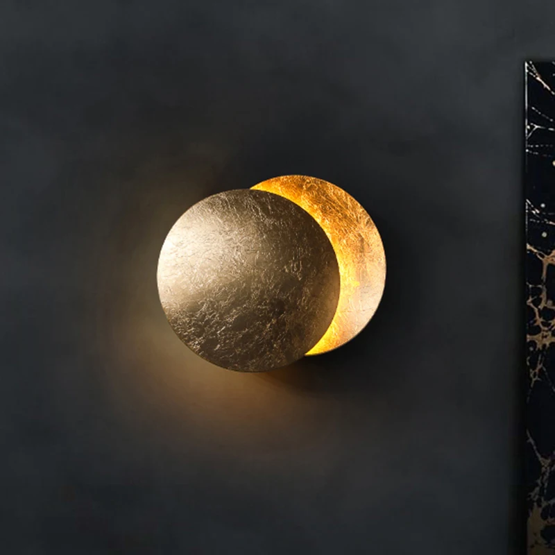 Modern LED Circular Lunar Eclipse Wall Lamp Nordic Bedroom Bedside Lamp Living Room Background Wall Lights for Home Night Light
Modern LED Circular Lunar Eclipse Wall Lamp Nordic Bedroom Bedside Lamp Living Room Background Wall Lights for Home Night Light