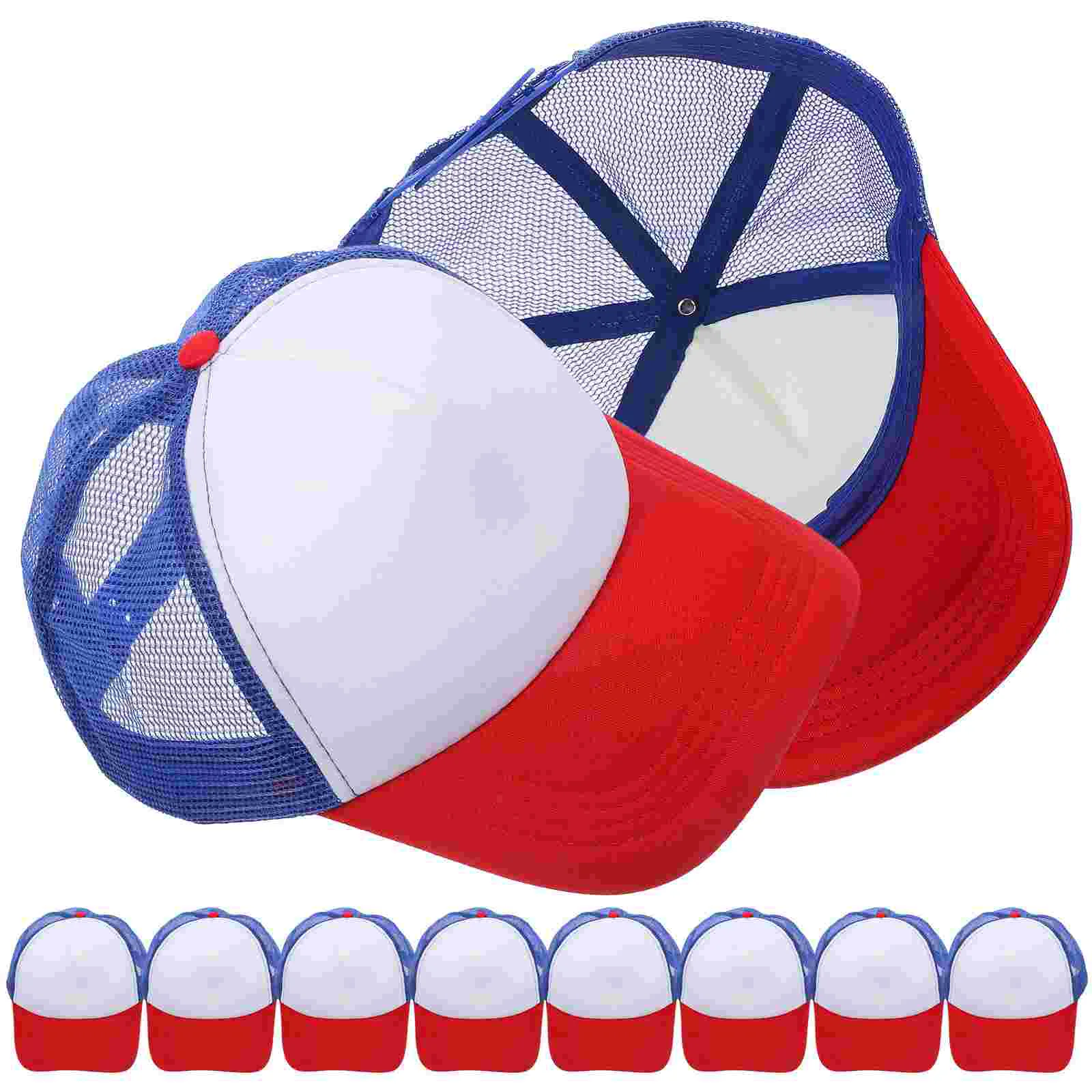 10 Pcs Driver Hat Sublimated Baseball Cap Men Women Hats Sponge Heat Transfer Blank
10 Pcs Driver Hat Sublimated Baseball Cap Men Women Hats Sponge Heat Transfer Blank