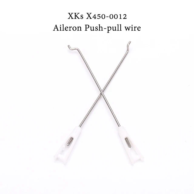 WLtoys XK X450 RC планер самолет оригинальные аксессуары запасные части 0012 элерон push pull стальная проволока Группа 2 шт./компл.
WLtoys XK X450 RC планер самолет оригинальные аксессуары запасные части 0012 элерон push pull стальная проволока Группа 2 шт./компл.