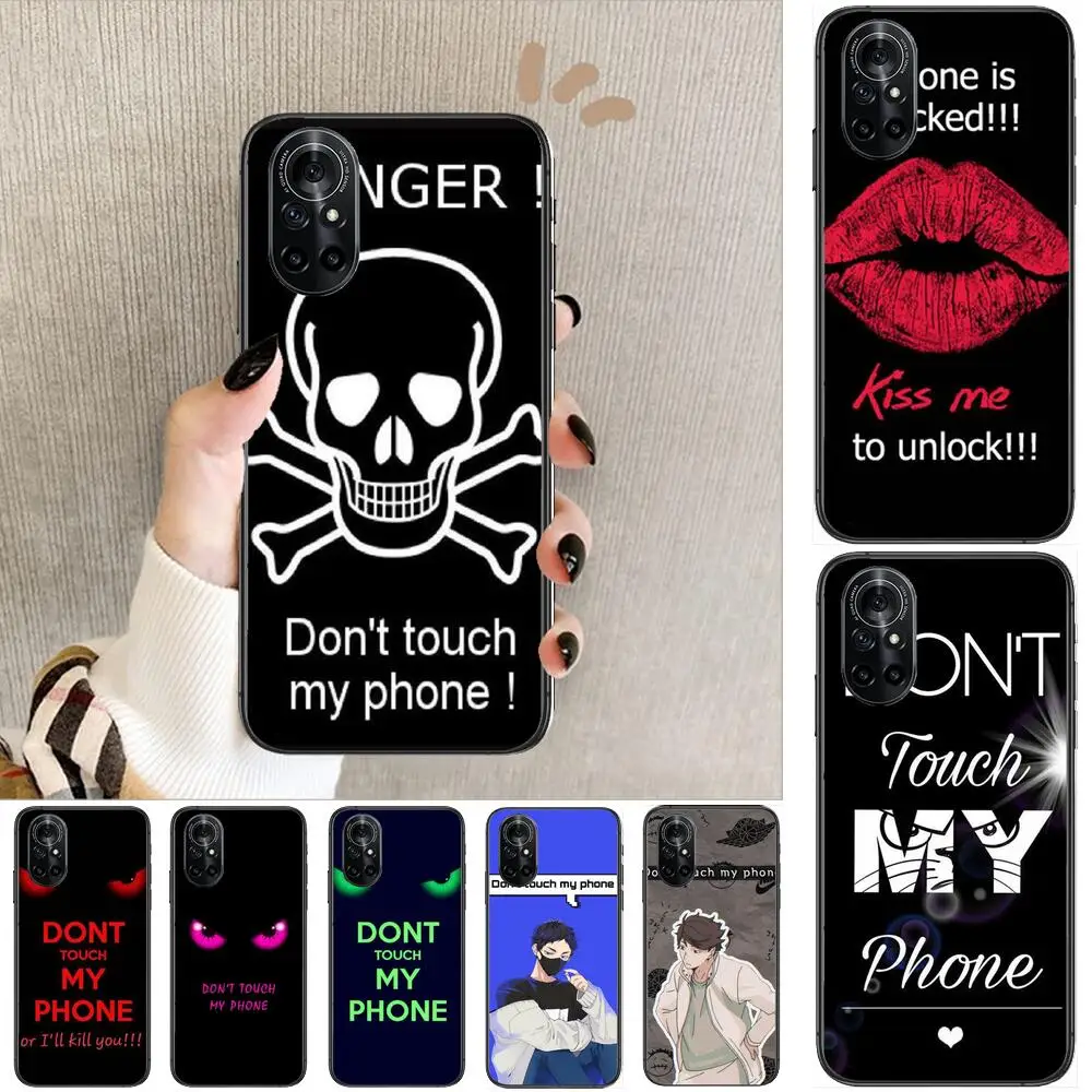Don't touch my phone Clear Phone Case For Huawei Honor 20 10 9 8A 7 5T X Pro Lite 5G Black Etui Coque Hoesjes Comic Fash desig
Don't touch my phone Clear Phone Case For Huawei Honor 20 10 9 8A 7 5T X Pro Lite 5G Black Etui Coque Hoesjes Comic Fash desig