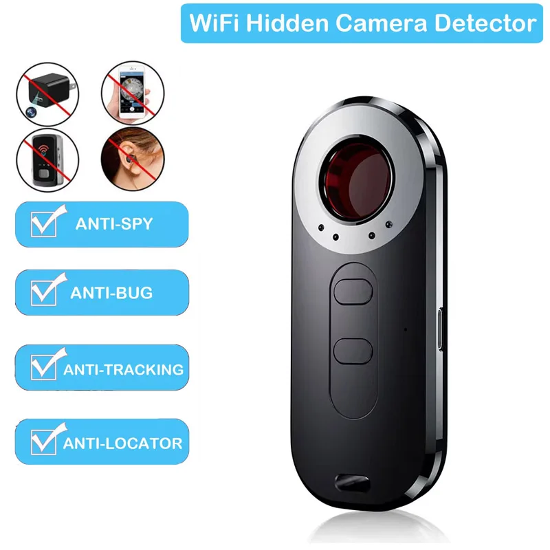 Detector Multi-function Anti Mini Bug Audio SPY-Camera GSM Finder GPS Signal Lens RF Locator Tracker Detect Wireless Camera
Detector Multi-function Anti Mini Bug Audio SPY-Camera GSM Finder GPS Signal Lens RF Locator Tracker Detect Wireless Camera