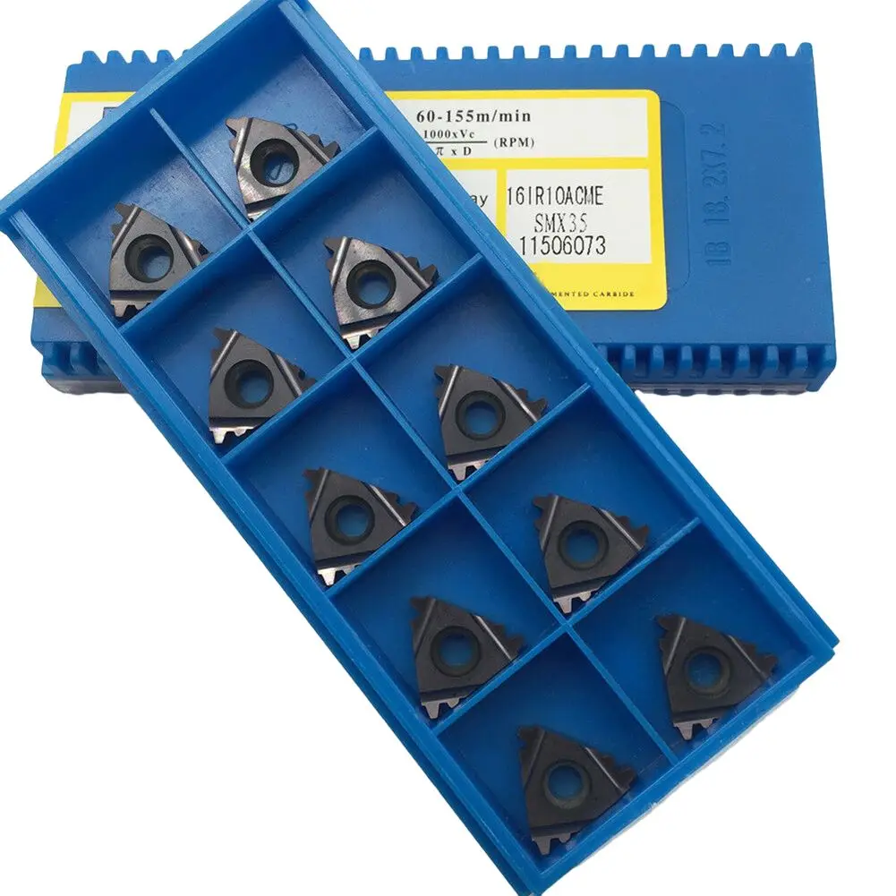 Increase Efficiency with 10pcs 16IR 10ACME SMX35 Trapezoid Inserts, Suitable for Various Processing Environments
Increase Efficiency with 10pcs 16IR 10ACME SMX35 Trapezoid Inserts, Suitable for Various Processing Environments