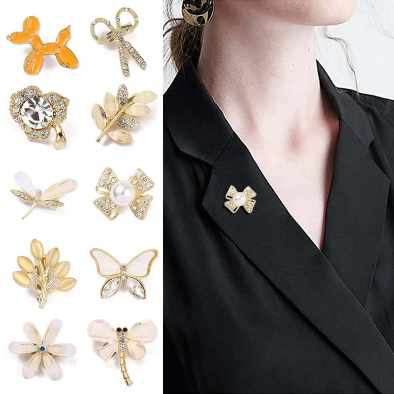 New 2023 Korean-Style Elegant Crystal Bow Brooch Gift Fashion Jewelry Accessory Women's Corsage Butterfly Pins Fine Brooches Hot
New 2023 Korean-Style Elegant Crystal Bow Brooch Gift Fashion Jewelry Accessory Women's Corsage Butterfly Pins Fine Brooches Hot