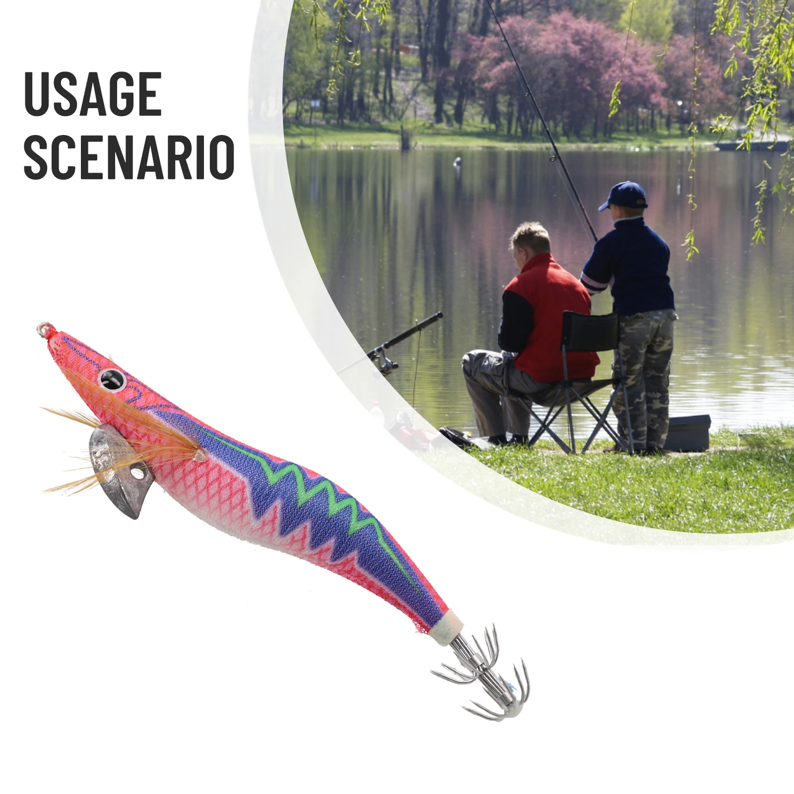 Sea Fishing Shrimp Squid Hook Squid Needle Luya Bait Shrimp Bait Fluorescent Eyed Shrimp Squid Hook Octopus False Bait
Sea Fishing Shrimp Squid Hook Squid Needle Luya Bait Shrimp Bait Fluorescent Eyed Shrimp Squid Hook Octopus False Bait